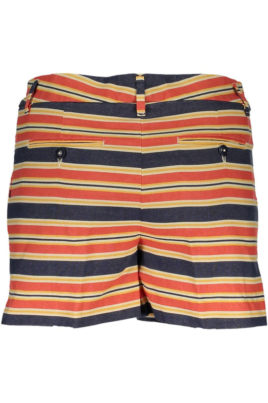 Multicolor Cotton Women Pant