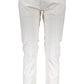 White Cotton Women Trouser