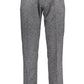 Gray Silk Men Trouser