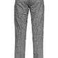 Gray Silk Men Trouser