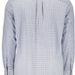 Blue Cotton Men Shirt