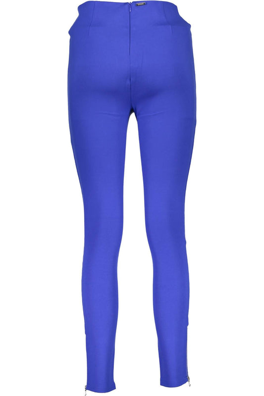Blue Elastane Women Jeans