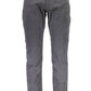 Gray Cotton Men Trouser