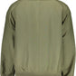Green Polyester Men Jacket