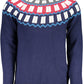 Blue Wool Men Sweater