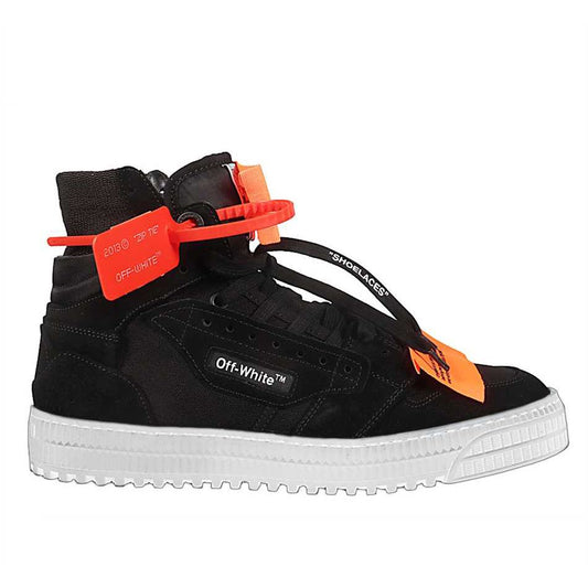Black Polyester Men Sneaker