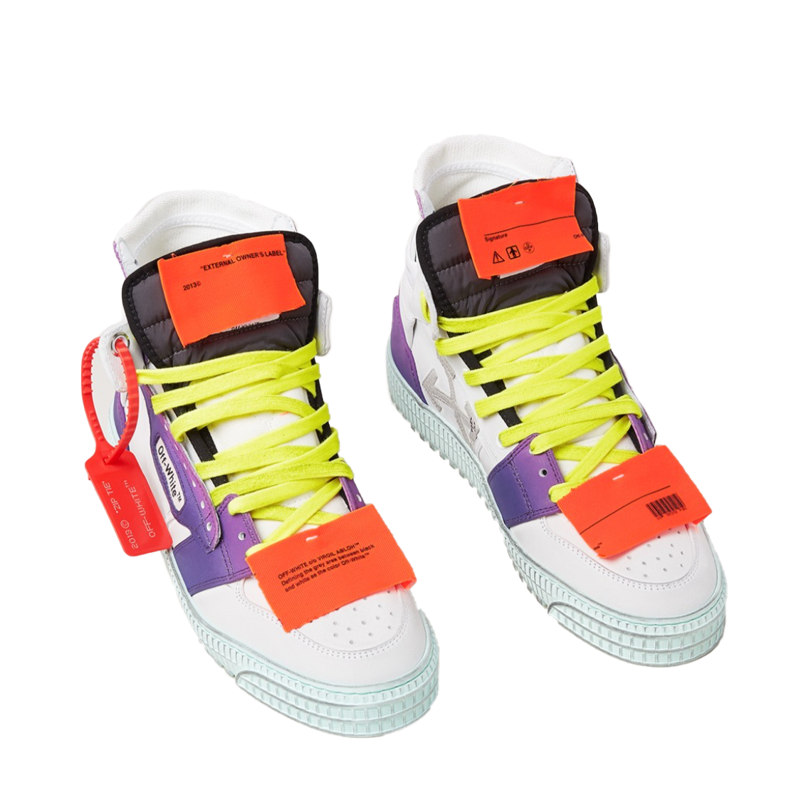 White Calfskin Men Sneaker
