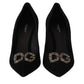 Chic Amore Suede Heels Pumps