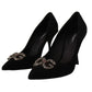 Chic Amore Suede Heels Pumps