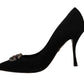 Chic Amore Suede Heels Pumps