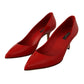 Red Patent Leather Heels - Timeless Elegance