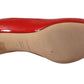 Red Patent Leather Heels - Timeless Elegance