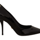 Elegant Patent Leather High Heels Pumps