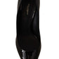 Elegant Patent Leather High Heels Pumps
