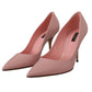 Elegant Pink Patent Leather Heels