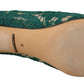 Emerald Taormina Lace Crystal Pumps