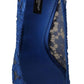 Elegant Taormina Lace Heels with Crystal Embellishment