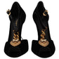 Velvet Devotion T-Chain Heeled Sandals