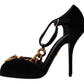 Velvet Devotion T-Chain Heeled Sandals