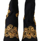 Elegant Floral Lace Trim Mid Calf Boots