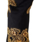Elegant Floral Lace Trim Mid Calf Boots