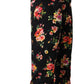 Floral Charmeuse Knee High Boots