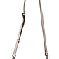 Chic Mauve Light Pink Leather Camera Bag