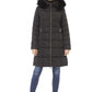 Black Polyester Women Jacket