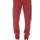 Red Cotton Men Pants