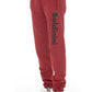 Red Cotton Men Pants