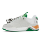 Gray Calfskin Men Sneaker