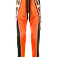 Orange Polyester Men Pant
