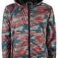 Chic Reversible Camouflage Jacket with Hood