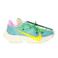 Light Blue Polyester Women Sneaker