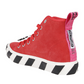 Red Calfskin Men Sneaker