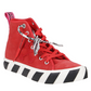 Red Calfskin Men Sneaker