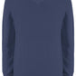 Blue Cotton Men Sweater