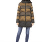 Brown Polyester Women Jacket