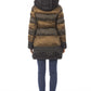 Brown Polyester Women Jacket