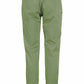 Green Cotton Men Trouser