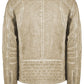 Beige Polyethylene Men Jacket