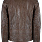 Brown Polyethylene Men Jacket