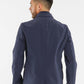 Blue Polyester Men's Windbreaker