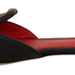 Elegant Amore Embellished Leather Sandals