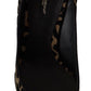 Elegant Leopard Print Heels Pumps