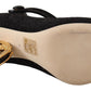 Elegant Devotion Mary Jane Pumps with Logo Heels