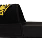 Elegant Black Flat Sandals Slide