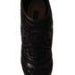 Elegant Black Leather Ankle Boots