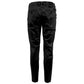 Sleek Black Windbreaker with Multi-Pocket Design