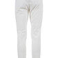 White Cotton Men's Chino Pants